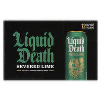 Liquid Death Sparkling Water, Severed Lime