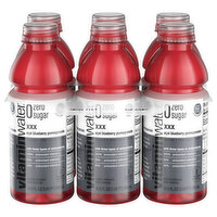 vitaminwater  xxx, Electrolyte Enhanced Water W/ Vitamins, Açai-Blueberry-Pomegranate Drinks - 6 Each 