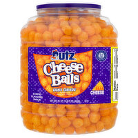 Utz Cheese Balls, Baked Cheddar - 23 Ounce 