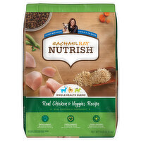 Rachael Ray Nutrish Food for Dogs, Natural, Real Chicken & Veggies Recipe, Adult - 14 Pound 