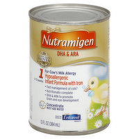 Nutramigen Infant Formula, with Iron, Hypoallergenic, Concentrate, 1 (0-12 Months)