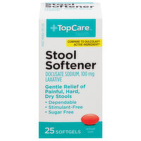 TopCare Stool Softener, 100 mg, Softgels - 25 Each 