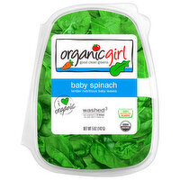 Organicgirl Spinach, Baby - 5 Ounce 