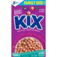 Kix Cereal, Berry Berry, Family Size - 18 Ounce 