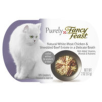 Fancy Feast Entree, Natural White Meat Chicken, in a Delicate Broth - 2 Ounce