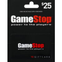 GameStop Gift Card, $25 - 1 Each 