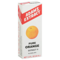 Adams Extract Orange Extract, Pure - 1.5 Fluid ounce 