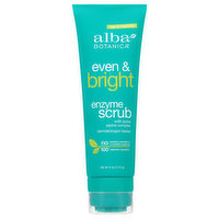 Alba Botanica Swiss Alpine Complex Even & Bright Enzyme Scrub - 4 Ounce 