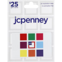 JC Penney Gift Card, $25