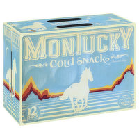 Montucky Cold Beer, American Lager, Cold Snacks, 12 Pack - 12 Each 