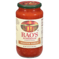 Rao's Homemade Sauce, Roasted Garlic - 32 Ounce 