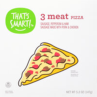 That's Smart! Pizza, 3 Meat - 5.2 Ounce 