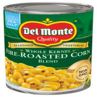 Del Monte Corn Blend, Fire-Roasted, Whole Kernel - 14.75 Ounce 