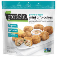 Gardein Cr'b Cakes, Plant-Based, Mini - 8.8 Ounce 