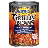 Bush's Best Grillin' Beans, Steakhouse Recipe - 22 Ounce 