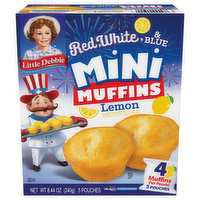 Little Debbie Muffins, Lemon, Mini