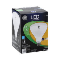 Ge Light Bulb, LED, Indoor Floodlight, Soft White, 13 Watts - 1 Each 