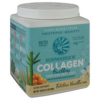 Sunwarrior Protein Peptides, Collagen Building, Tahitian Vanilla