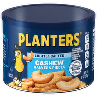 Planters Cashew, Halves & Pieces, Lightly Salted - 8 Ounce 