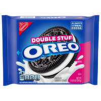 OREO Double Stuf Chocolate Sandwich Cookies, 14.03 oz - 14.03 Ounce 