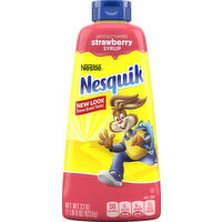 Nesquik Syrup, Strawberry - 22 Ounce 