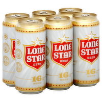 Lone Star Beer - 6 Each 