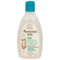 Aveeno Kids Shampoo & Conditioner, Hydrating, 2-in-1 - 12 Fluid ounce 