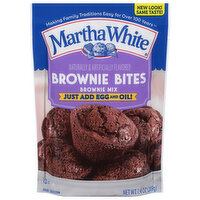 Martha White Brownie Mix, Brownie Bites - 7.4 Ounce 