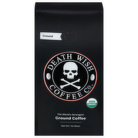 Death Wish Coffee Co Coffee, Ground - 1 Pound 