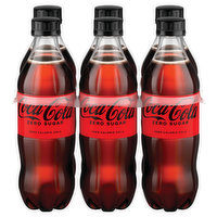 Coca-Cola Cola, Zero Calorie, Zero Sugar, 6 Pack - 6 Each