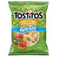 Tostitos Tortilla Chips, Hint of Lime, Party Size! - 17 Ounce 