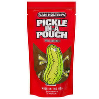 Van Holten's Pickle-in-a Pouch, Hot Flavored - 1 Each 