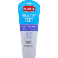 O'Keeffe's Foot Cream, Night Treatment - 3 Ounce 