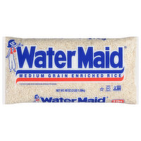 Water Maid Rice, Medium Grain, Enriched - 48 Ounce 