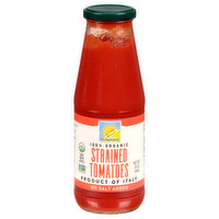 Bionaturae Strained Tomatoes, No Salt Added - 24 Ounce 