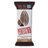 PERFECT BAR Gluten-Free Dark Chocolate Almond Refrigerated Protein Bar, 2.2 oz - 2.2 Ounce 