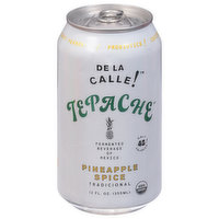 De La Calle! Fermented Beverage, Pineapple Spice, Tradicional - 12 Fluid ounce
