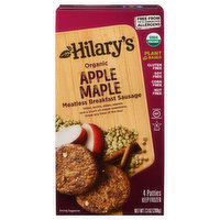 Hilary's Patties, Meatless, Organic, Apple Maple - 4 Each 