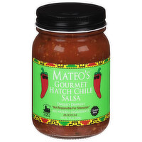 Mateo's Salsa, Gourmet, Hatch Chile, Medium