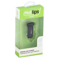 Hottips! Car Charger, Premium - 1 Each 