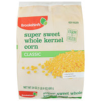 Brookshire's Corn, Whole Kernel, Super Sweet, Classic - 24 Ounce 