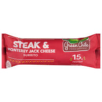 Green Chile Food Company Burrito, Steak & Monterey Jack Cheese - 6 Ounce 