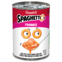 SpaghettiOs Pasta, Franks