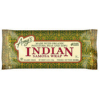 Amy's Samosa Wrap, Indian - 5 Ounce 