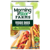 MorningStar Farms Veggie Dogs - 6 Each 