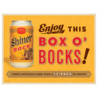 Shiner Box O' Bocks! Beer - 144 Fluid ounce