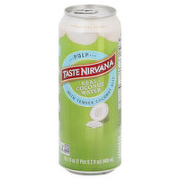 Taste Nirvana Coconut Water, Pulp - 16.2 Ounce 