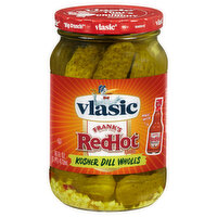 Vlasic Kosher Dill Wholes, Redhot Flavored - 16 Ounce 