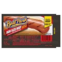 Ball Park Franks, Uncured Beef, Bun Size