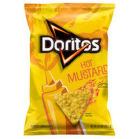 Doritos Tortilla Chips, Hot Mustard Flavored - 9.25 Ounce 